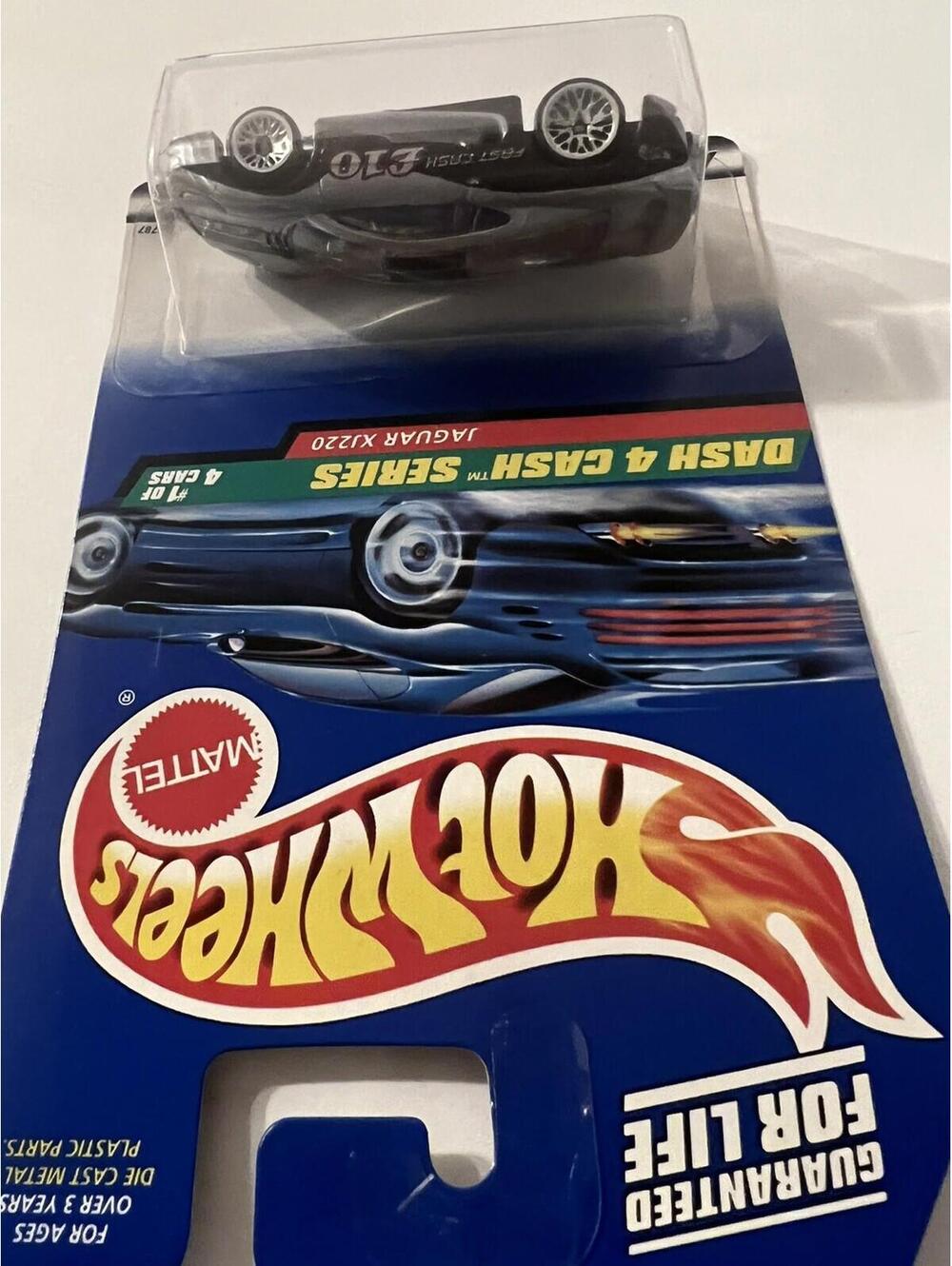 Hot Wheels Jaguar XJ220 Dash 4 Cash Series #18787 New NRFP 1997 Gray SP3 1:64 - Picture 3 of 4